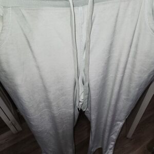 LuLaRoe Light Mint Crystal Cozy Crop Pants